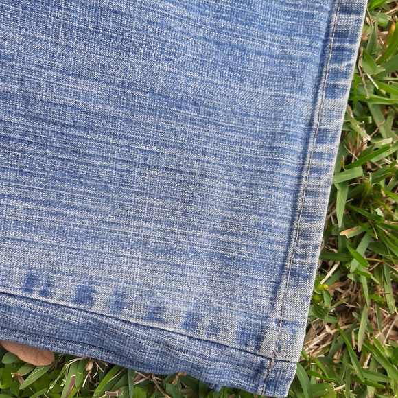 VTG 90s Y2K 00s Denim Flare Snap Jean's Wide Leg - Picture 6 of 8